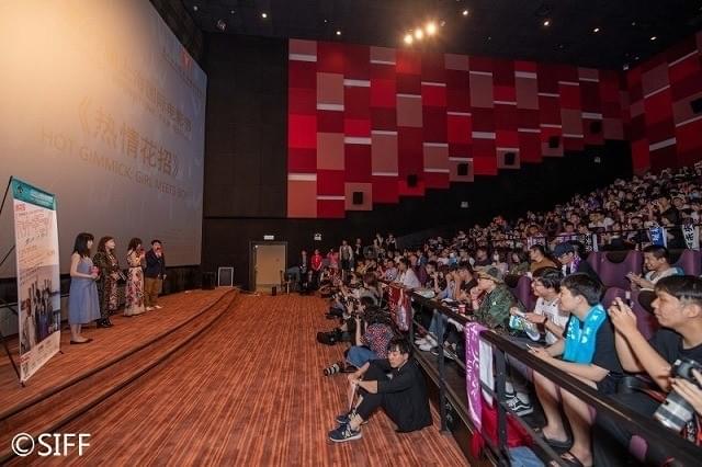 「ホットギミック ガールミーツボーイ」上映時の様子