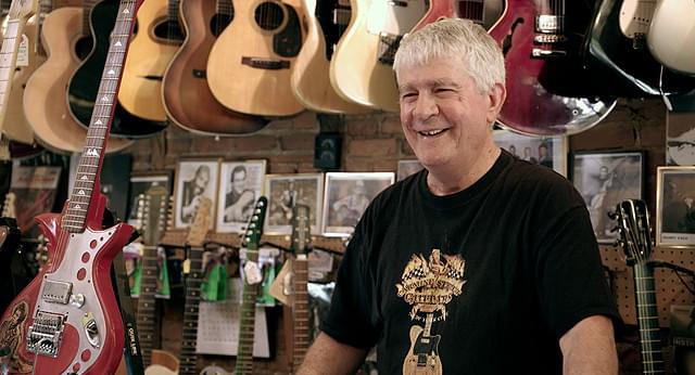 「カーマイン・ストリート・ギター」を営むギター職人リック・ケリー