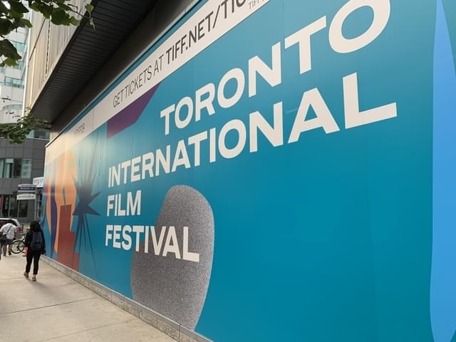 トロント映画祭の看板