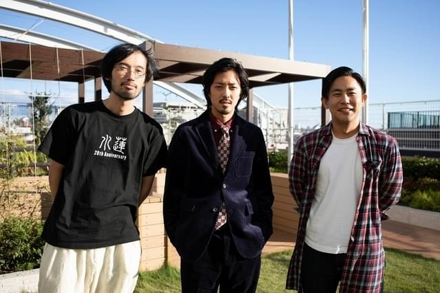 左から今泉力哉監督、若葉竜也、筆者(撮影:西邑匡弘)