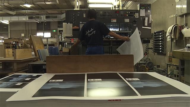 印刷工程など本が出来上がる過程も見ることができる