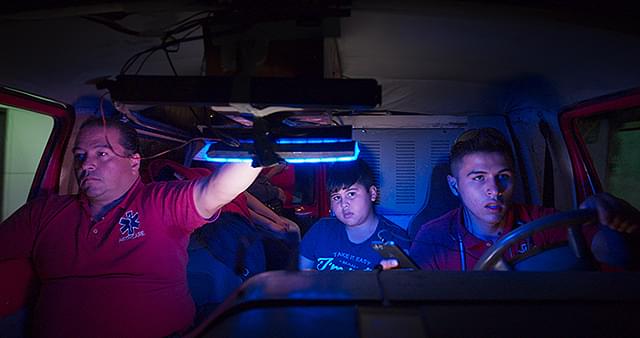 メキシコシティの民間救急車を題材にしたドキュメンタリー