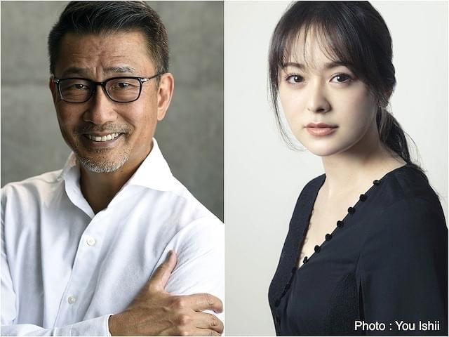 ヒット作を連発するプロデューサー役の中井（左）と、対照的なアート系監督役の貫地谷しほり（右）