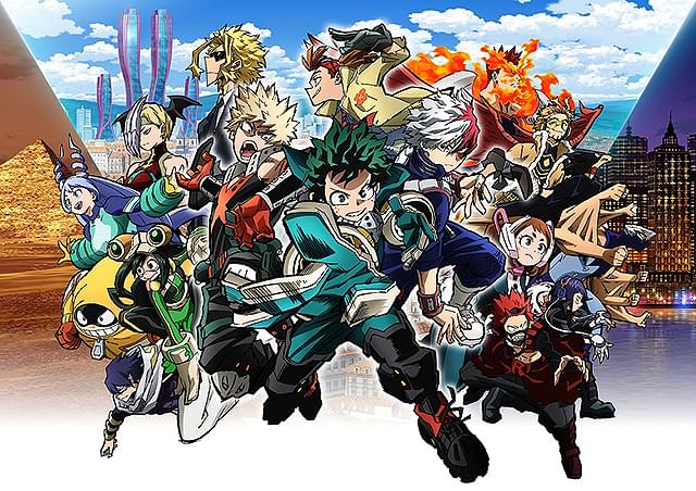 画像は、劇場版アニメ第3弾「僕のヒーローアカデミア THE MOVIE ワールド ヒーローズ ミッション」