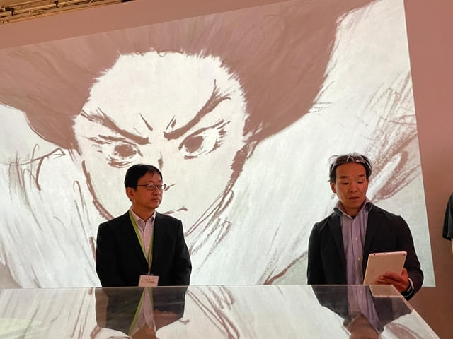 スタジオジブリの田中千義氏と高畑監督の息子、高畑耕介氏