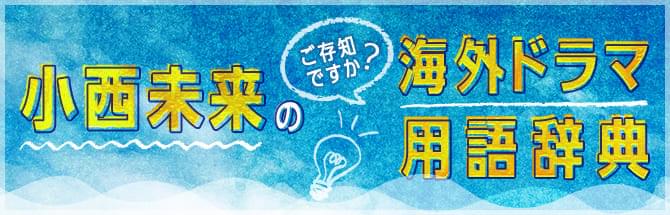 ご存知ですか?海外ドラマ用語辞典