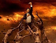 コンスタンティンに群がる悪魔たち