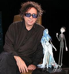 チャーリーとチョコレート工場」も いまだ大ヒット中のティム・バートン かたわらの人形は実際に撮影で使われたもの