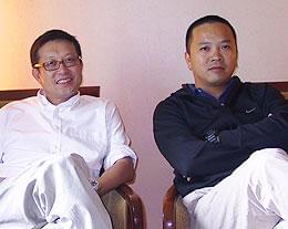 いまや世界に名を馳せる名コンビ アンドリュー・ラウ（左）、アラン・マック