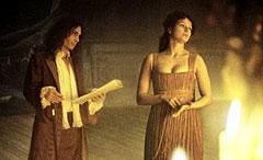 エリザベスを演技指導するロチェスター