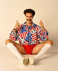 ニューズウィーク誌の表紙も飾ったボラット