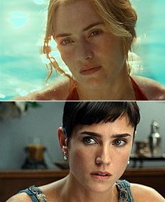 ブロンドとブルネットが対照的な2人のヒロイン