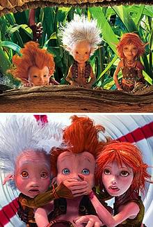 王女セレニア（右）の美しさは4年の歳月の賜物