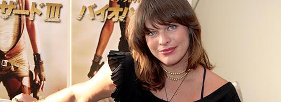 妊娠中でも来日プロモーションを精力的にこなしたミラ・ジョボビッチ