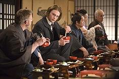 日本文化に感銘を受けた様子