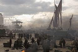 ダンケルク海岸における5分半の長回し撮影に注目！