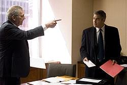 ハリウッドの重鎮シドニー・ポラック（左）の助言が 監督を救った!?