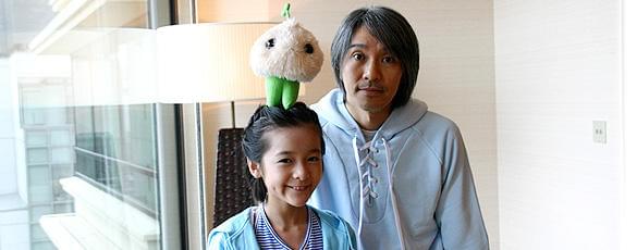 プライベートでも仲良し親子になったシンチー&チャオ