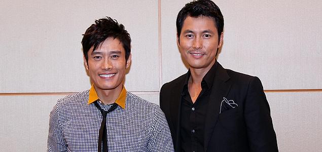 イ・ビョンホン&チョン・ウソンが揃って来日PR