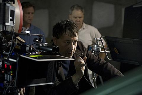 「スペル」撮影中のサム・ライミ監督