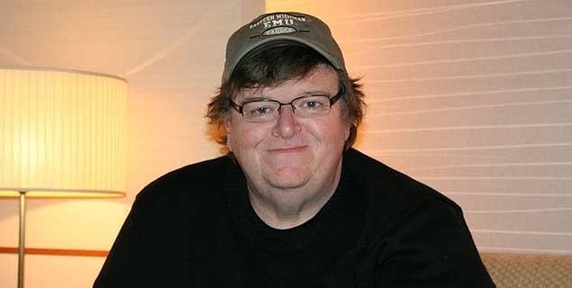 初来日のマイケル・ムーア監督