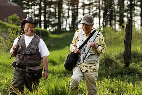 「釣りバカ」コンビは永遠に不滅