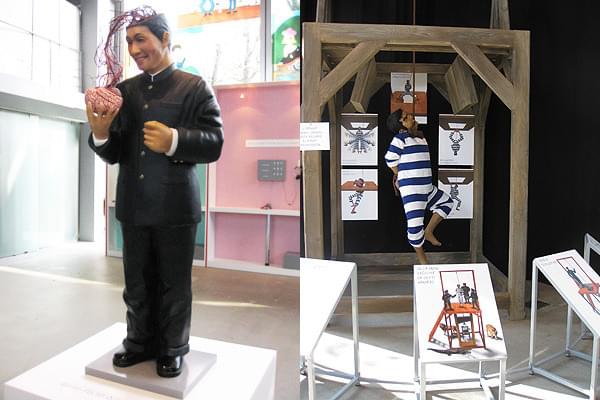 吊されているのは鬼瓦権造か？（右）