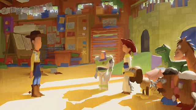 アート・ディレクター堤氏によるカラースクリプト