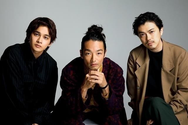 森山未來(中央)、北村匠海(左)、勝地涼(右)