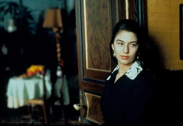 主人公マイケルの娘メアリー役を演じたソフィア・コッポラ