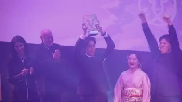 ロッテルダム国際映画祭受賞時映像