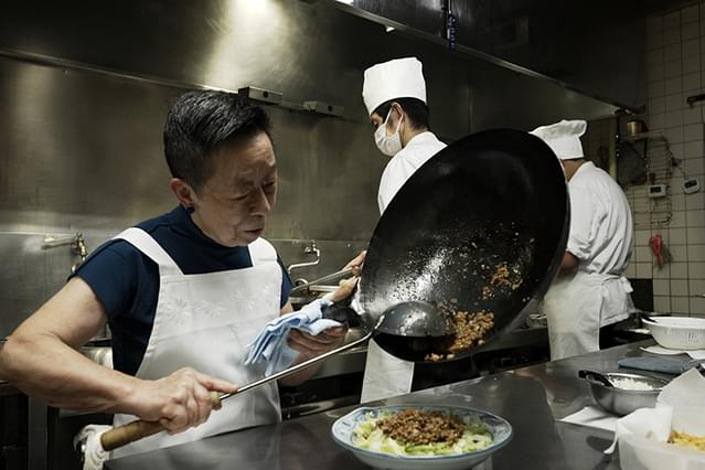 キッチンから花束を