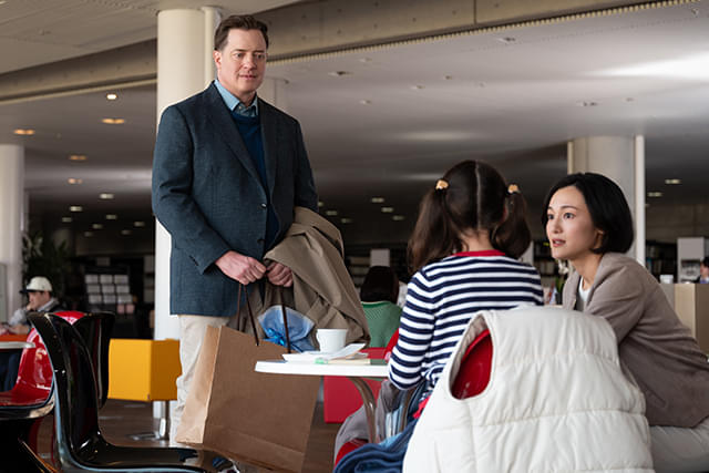 ブレンダン・フレイザーの「レンタル・ファミリー」の画像