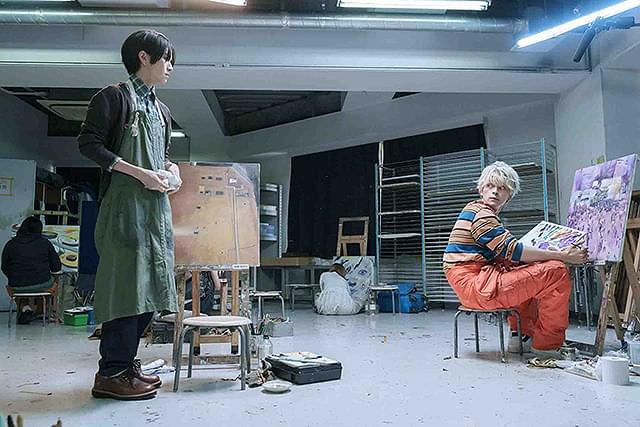 眞栄田郷敦の「ブルーピリオド」の画像