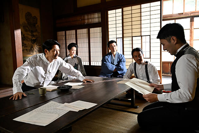 中村橋之助（4代目）の「シンペイ 歌こそすべて」の画像