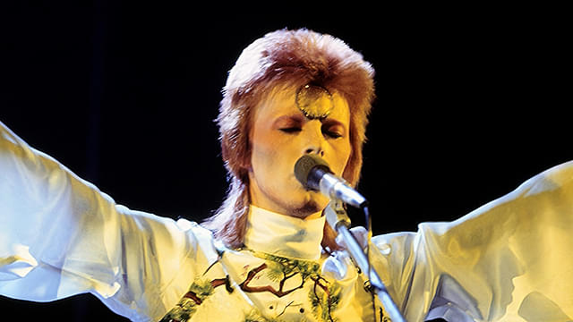 デビッド・ボウイの「デヴィッド・ボウイ 幻想と素顔の狭間で」の画像