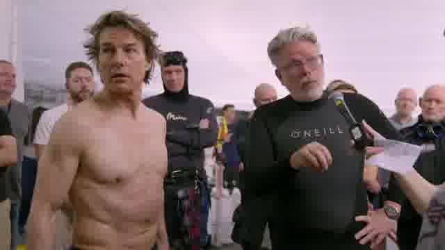 特別映像：トムの新たな挑戦 潜水スタント