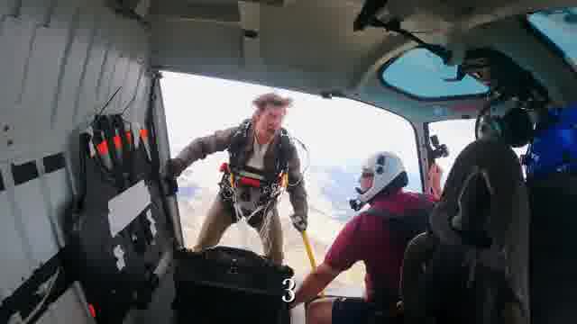 特別映像：高度3000mから大空へダイブ