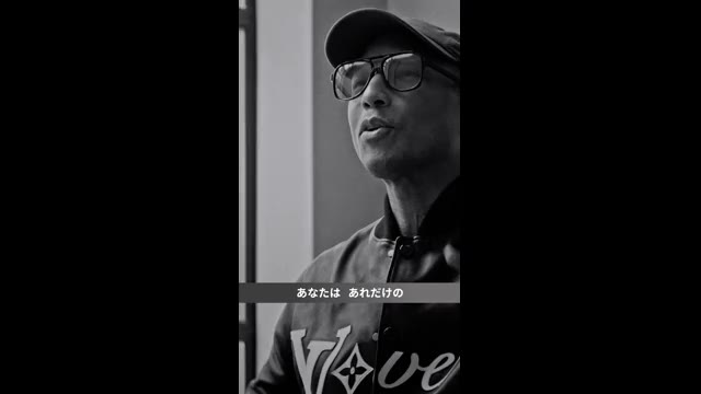 対談シーン：ファレル・ウィリアムス