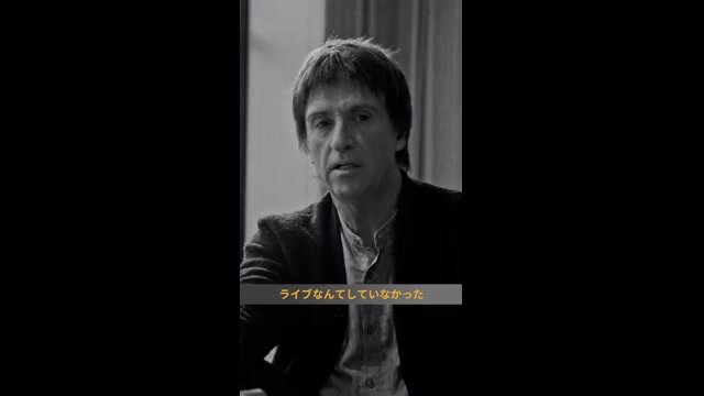 対談シーン：ジョニー・マー