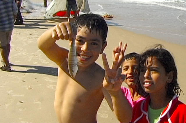 ガザにてハサンと