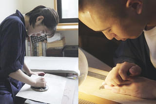 バレンと小刀 時代をつなぐ浮世絵物語