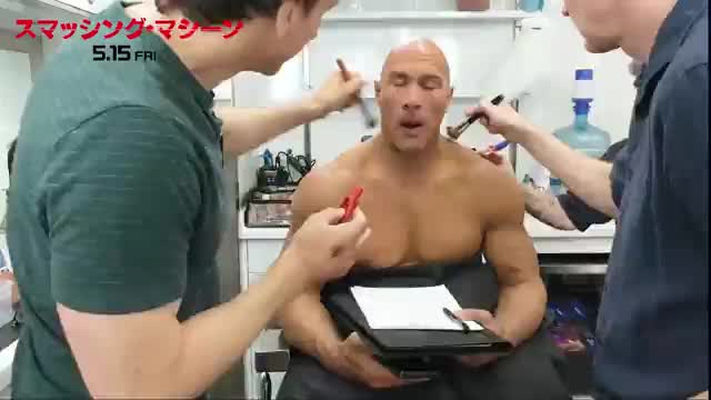 カズ・ヒロによる特殊メイク映像