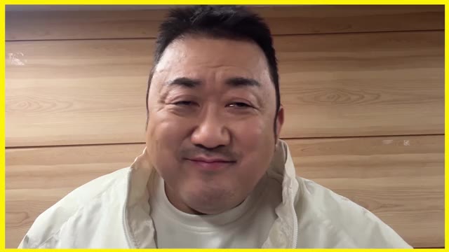 マ・ドンソクメッセージ映像＆本編映像2