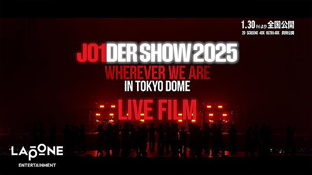JO1DER SHOW 2025 'WHEREVER WE ARE' IN TOKYO DOME - LIVE FILM