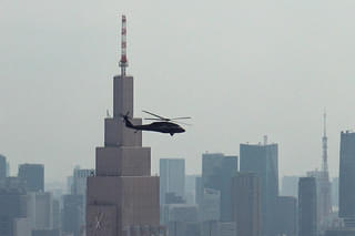 東京上空300メートル