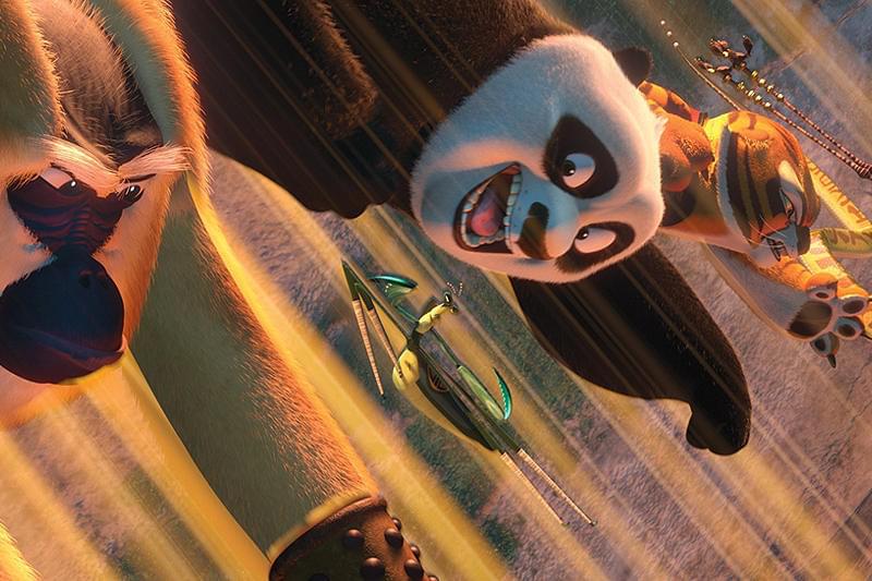 THE ART OF KUNG FU PANDA 2 3 カンフー・パンダ パンダのように戦う」シーン | カンフー・パンダ3 | 映画シーン 🔥 4K