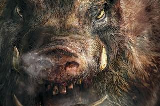 人喰猪、公民館襲撃す！