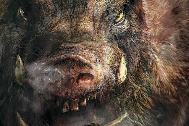 人喰猪、公民館襲撃す！