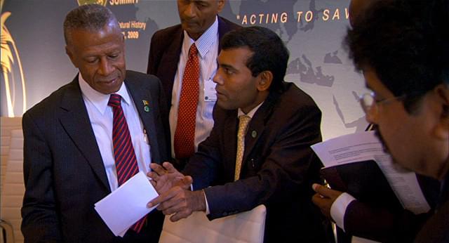 モハメド・ナシードの「南の島の大統領 沈みゆくモルディブ」の画像